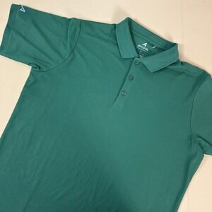 NEW Antigua Men's Legacy Pique Polo Shirt Size L Large Deep Pine Green NWOT